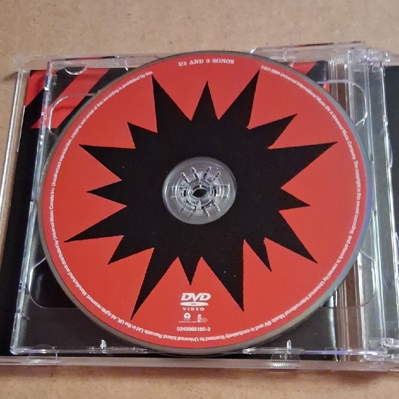 U2 "How to Dismantle an Atomic Bomb" CD/DVD – Black & Red Cover - Picture 11 of 12